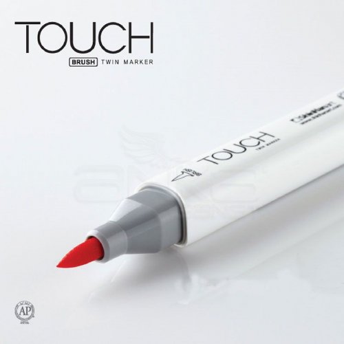 Touch Twin Brush Marker Kalem 6lı Set Ten Renkleri (A)