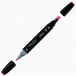 Touch Twin Marker F121 Fluorescent Coral Red - Thumbnail