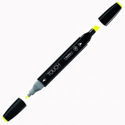 Touch Twin Marker F123 Fluorescent Yellow - Thumbnail