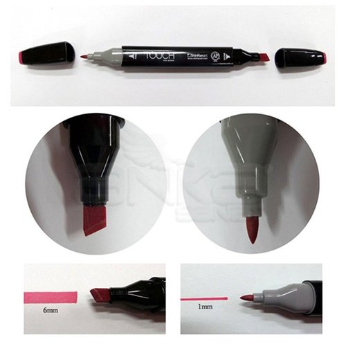 Touch Twin Marker Kalem 60lı Set A Defter Hediyeli A3