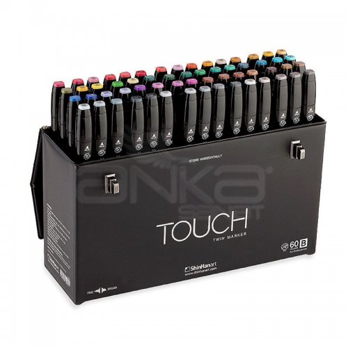 Touch Twin Marker Kalem 60lı Set B Defter Hediyeli A3