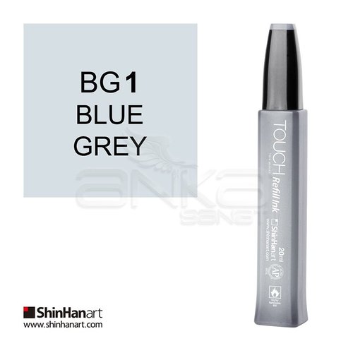 Touch Twin Marker Refill İnk 20ml BG1 Blue Grey - BG1 Blue Grey