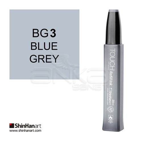 Touch Twin Marker Refill İnk 20ml BG3 Blue Grey - BG3 Blue Grey