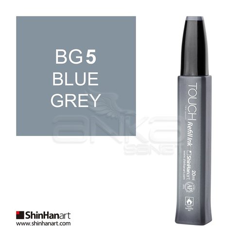 Touch Twin Marker Refill İnk 20ml BG5 Blue Grey - BG5 Blue Grey