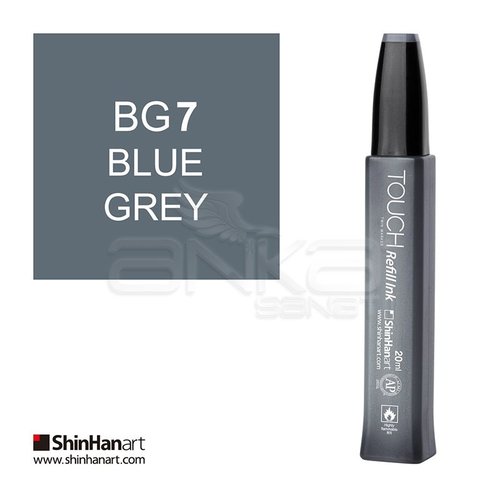 Touch Twin Marker Refill İnk 20ml BG7 Blue Grey - BG7 Blue Grey