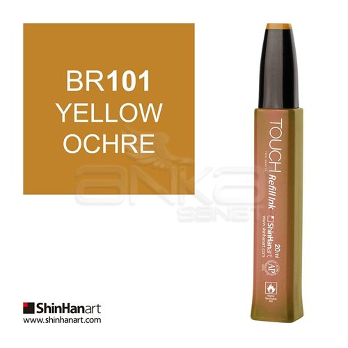 Touch Twin Marker Refill İnk 20ml BR101 Yellow Ochre - BR101 Yellow Ochre