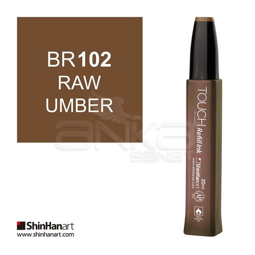 Touch Twin Marker Refill İnk 20ml BR102 Raw Umber - BR102 Raw Umber