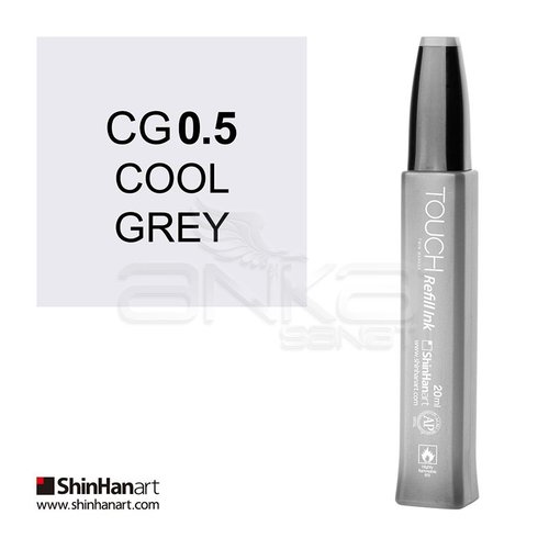 Touch Twin Marker Refill İnk 20ml CG0.5 Cool Grey - CG0.5 Cool Grey