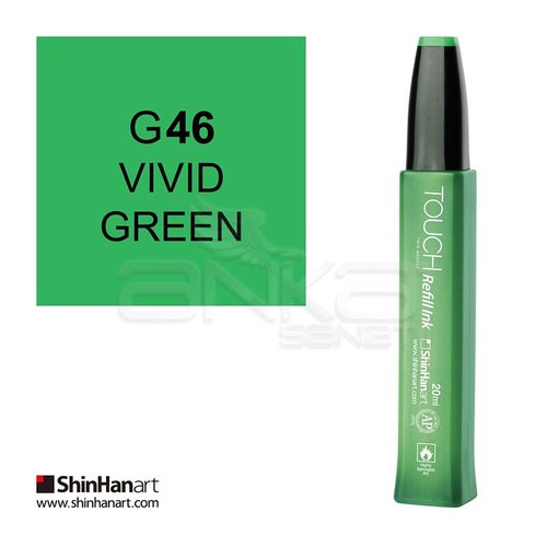Touch Twin Marker Refill İnk 20ml G46 Vivid Green - G46 Vivid Green