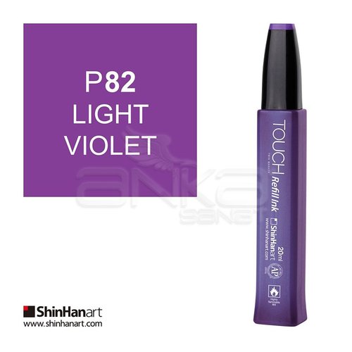 Touch Twin Marker Refill İnk 20ml P82 Light Violet - P82 Light Violet