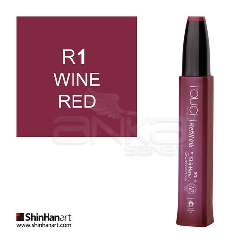 Touch Twin Marker Refill İnk 20ml R1 Wine Red - R1 Wine Red