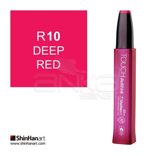 Touch Twin Marker Refill İnk 20ml R10 Deep Red