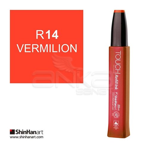 Touch Twin Marker Refill İnk 20ml R14 Vermilion - R14 Vermilion