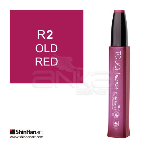 Touch Twin Marker Refill İnk 20ml R2 Old Red - R2 Old Red