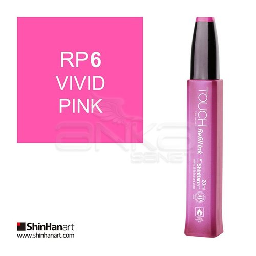 Touch Twin Marker Refill İnk 20ml RP6 Vivid Pink - RP6 Vivid Pink