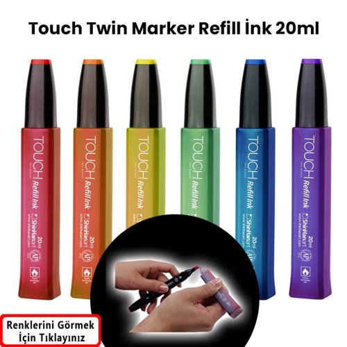 Touch Twin Marker Refill İnk 20ml