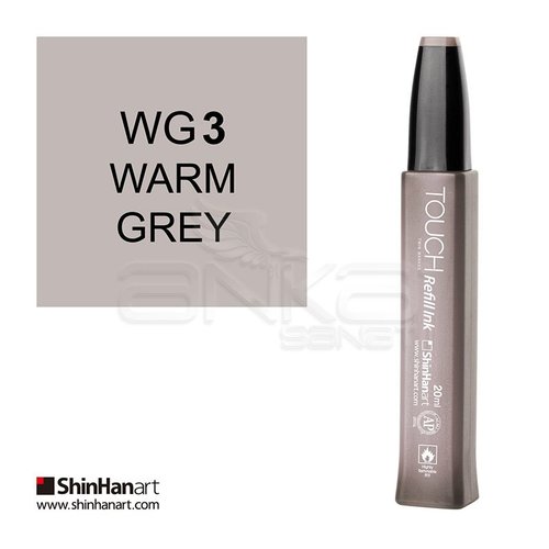 Touch Twin Marker Refill İnk 20ml WG3 Warm Grey - WG3 Warm Grey