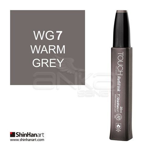 Touch Twin Marker Refill İnk 20ml WG7 Warm Grey - WG7 Warm Grey