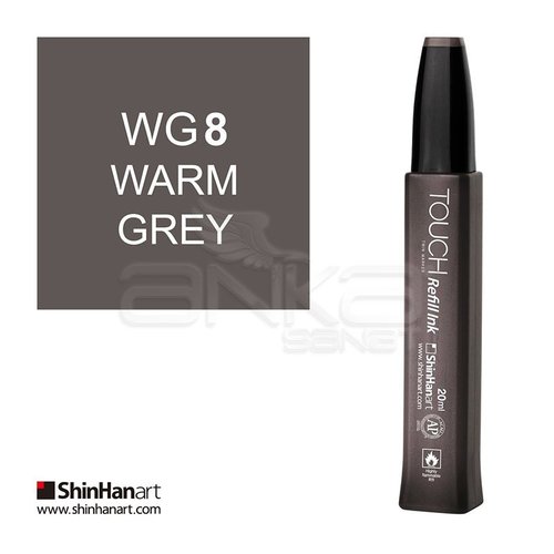 Touch Twin Marker Refill İnk 20ml WG8 Warm Grey - WG8 Warm Grey