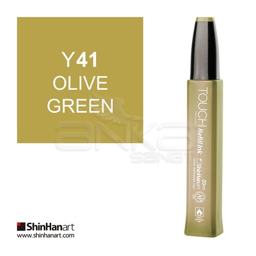 Touch Twin Marker Refill İnk 20ml Y41 Olive Green - Y41 Olive Green