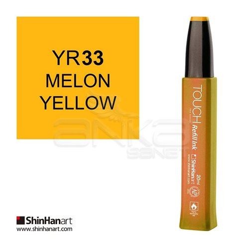 Touch Twin Marker Refill İnk 20ml YR33 Melon Yellow - YR33 Melon Yellow
