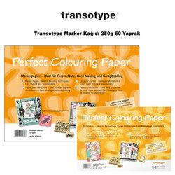 Transotype - Transotype Marker Kağıdı 250g 50 Yaprak