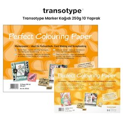 Transotype - Transotype Marker Kağıdı 250g 10 Yaprak