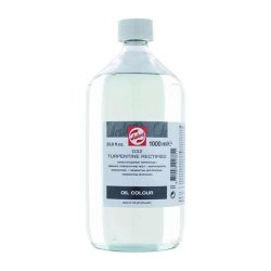 Talens - Talens Rectified Turpentine Saf Terebentin 1000ml 032