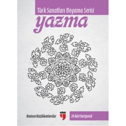 Türk Sanatları Boyama Serisi Yazma - Thumbnail