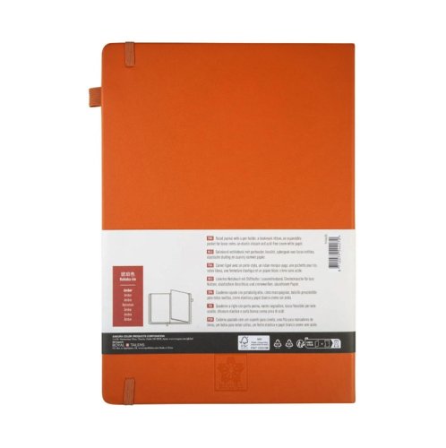 Sakura Sketch Book 140g 80 Yaprak 21x29,7cm Turuncu Çizgili