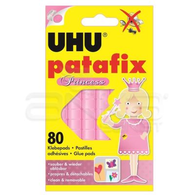 Uhu Patafix Hamur Tipi Yapıştırıcı Prıncess Pembe (Uhu41710-PRN)
