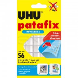 Uhu - Uhu Patafix Invisible Görünmez Yapıştırıcı 56 Adet 37155