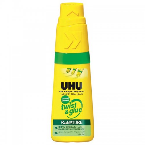 Uhu Twist&Glue Solventsiz Çok Amaçlı Yapıştırıcı 35 ml No:38840