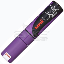 Uni - Uni Chalk Marker Wet Wipe Violet 8.0mm