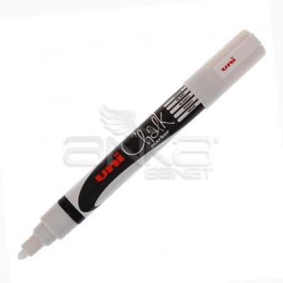 Uni Chalk Marker Wet Wipe White 1.8-2.5mm - White
