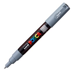Posca - Uni Posca Marker PC-1M 0.7mm Gri