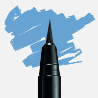 Uni Posca Fırça Uçlu Marker PCF-350 Açık Mavi - Açık Mavi