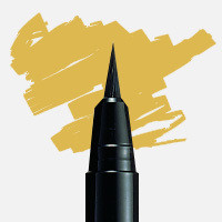 Uni Posca Fırça Uçlu Marker PCF-350 Gold - Gold