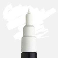 Uni Posca Marker PC-1M 0.7mm White - White