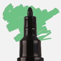 Uni Posca Marker PC-3M 0.9-1.3MM Light Green - Light Green