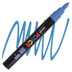 Uni - Uni Posca Marker PC-3M 0.9-1.3MM Sky Blue