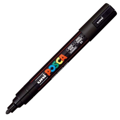 Uni Posca Marker PC-5M 1.8-2.5MM Black