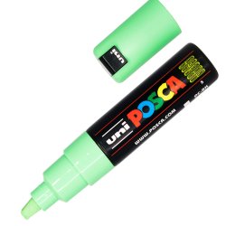 Uni - Uni Posca Marker PC-8K 8.0mm Light Green