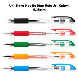 Uni - Uni Signo Needle İğne Uçlu Jel Kalem 0.38mm
