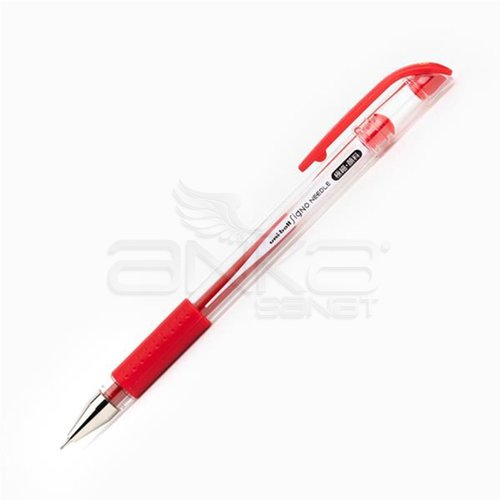 Uni Signo Needle İğne Uçlu Jel Kalem 0.38mm Kırmızı