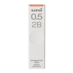 Uni - Uni Smudge Proof Versatil Uç 0.5mm 2B 60mm 40lı