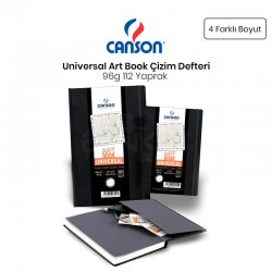 Canson - Canson Universal Art Book Çizim Defteri 96g 112 Yaprak