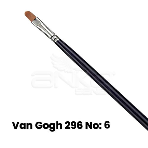 Van Gogh 296 Seri Sentetik Kedi Dili Fırça