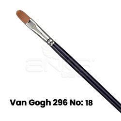 Van Gogh 296 Seri Sentetik Kedi Dili Fırça - Thumbnail