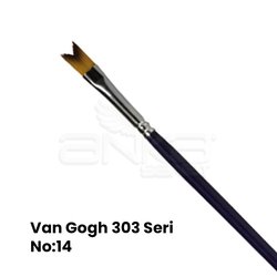 Van Gogh 303 Seri Sentetik V Tipi Fırça - Thumbnail